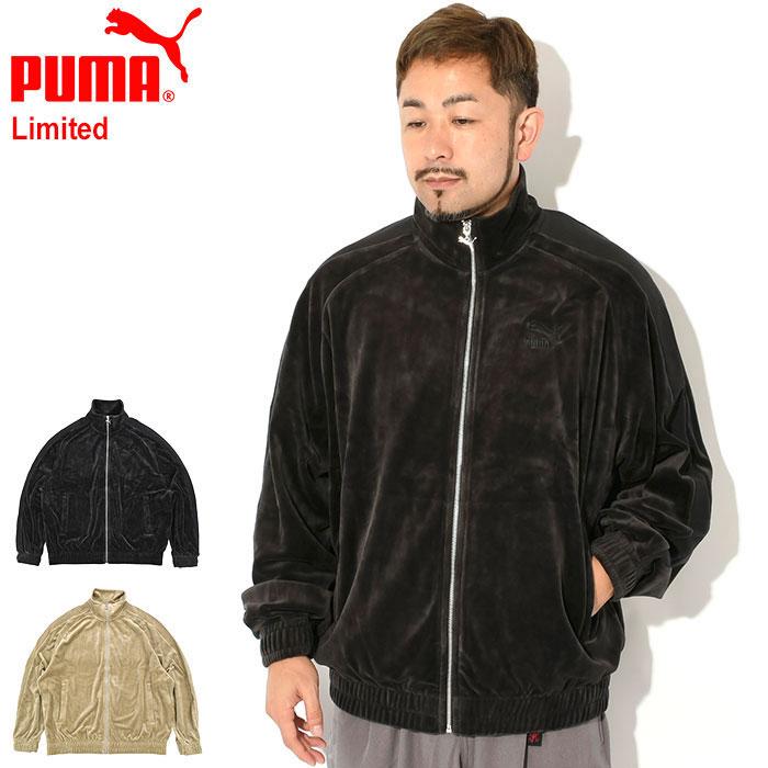 PUMA プーマ ジャケット メンズ T7 オーバーサイズ ベロア PUMA プーマ ジャケット メンズ T7 オーバーサイズ ベロア