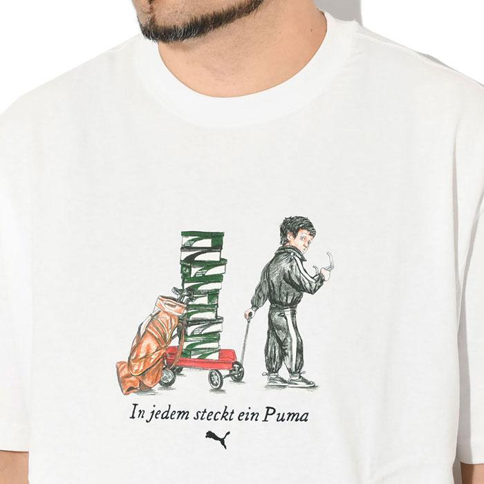 PUMA プーマ Tシャツ 半袖 メンズ グラフィックス ボーイ 限定