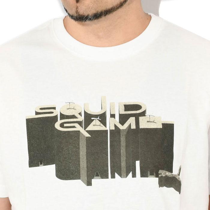 PUMA（プーマ） Tシャツ 半袖 メンズ イカゲーム グラフィック コラボ ( PUMA×SQUID GAME Graphic S/S ...