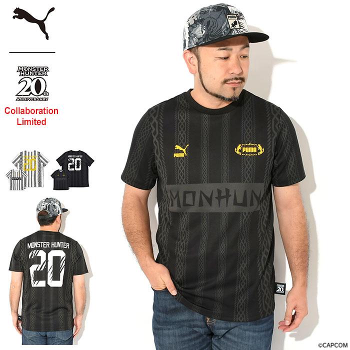 PUMA（プーマ） Tシャツ 半袖 メンズ モンスターハンター フットボール