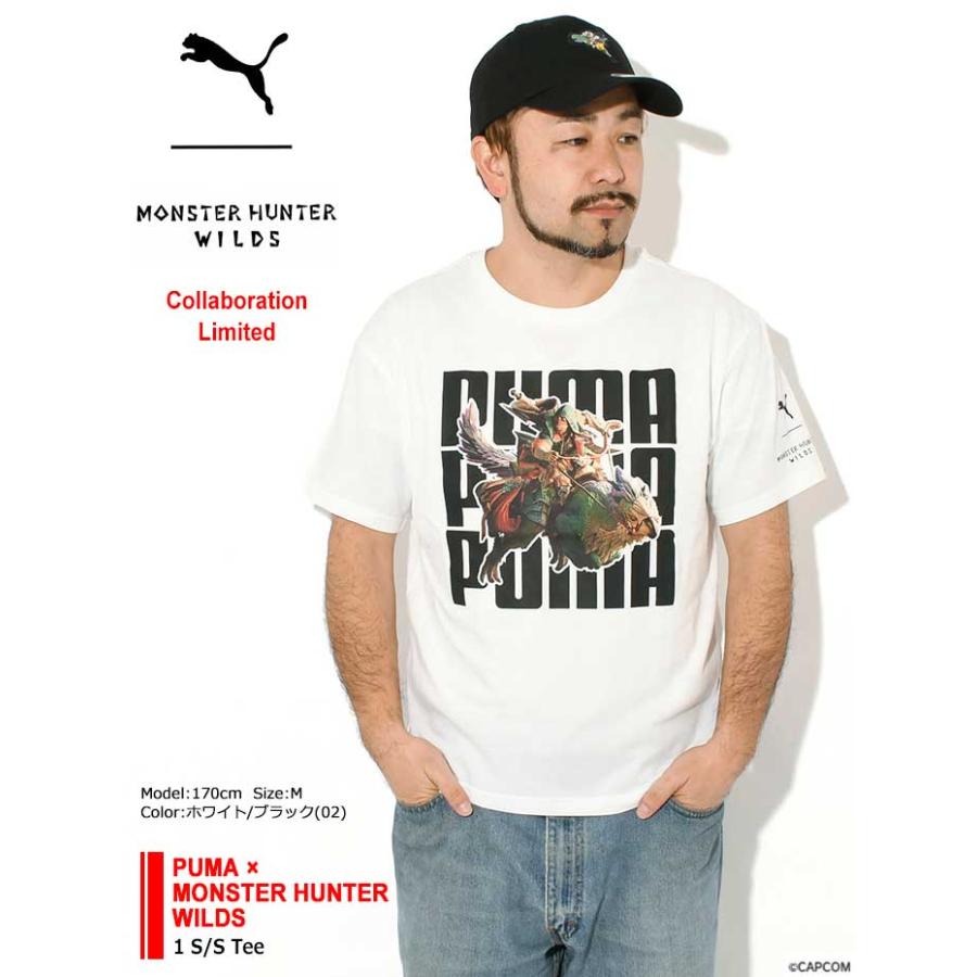 PUMA（プーマ） Tシャツ 半袖 メンズ モンスターハンターワイルズ 1