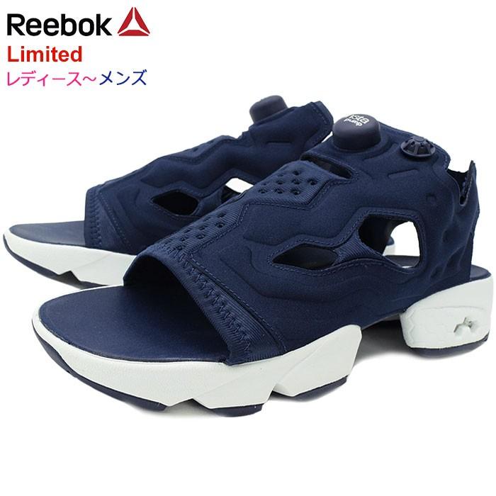 リーボック サンダル Reebok レディース & メンズ ウィメンズ インスタポンプ フューリー サンダル College Navy/White/Silver Met(DV9698)｜icefield