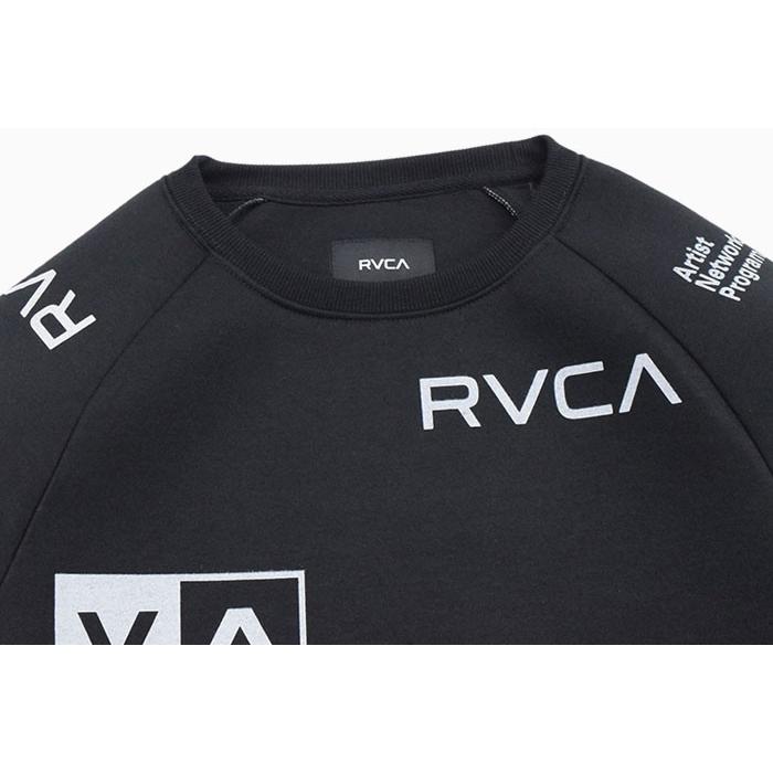 ルーカ トレーナー RVCA メンズ オール オーバー ルーカ クルー スウェット(All Over RVCA Crew Sweat ビッグシルエット トップス AJ042-005)｜icefield｜08