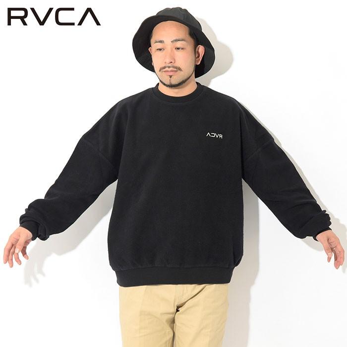 ルーカ トレーナー RVCA メンズ イン サイド アウト オーバーサイズ クルー スウェット(In Side Out Oversized Crew Sweat AJ042-008)｜icefield｜04