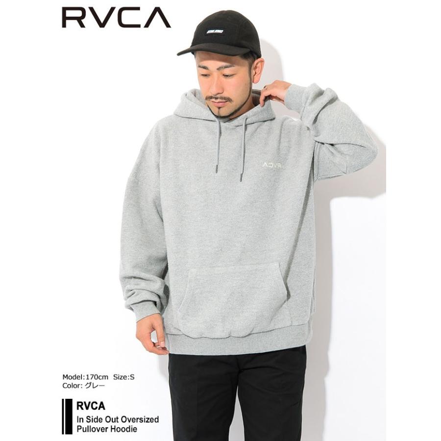 RVCA（ルーカ） プルオーバー パーカー メンズ イン サイド アウト