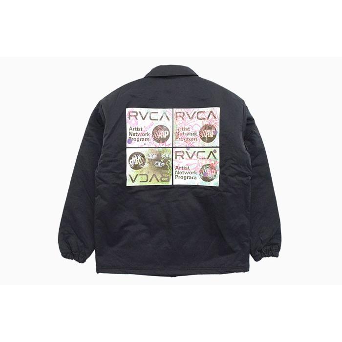 RVCA（ルーカ） ジャケット メンズ セリグラフ コーチジャケット