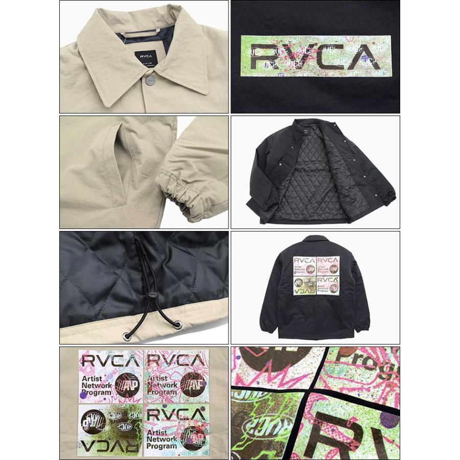 RVCA（ルーカ） ジャケット メンズ セリグラフ コーチジャケット