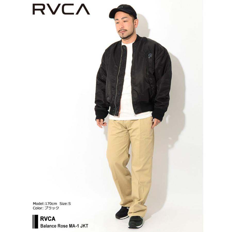 ルーカ ジャケット Rvca メンズ バランス ローズ エムエーワン Balance Rose Ma 1 Jkt ビッグシルエット オーバーサイズ 中綿 Aj042 764 Ice Field 通販 Paypayモール
