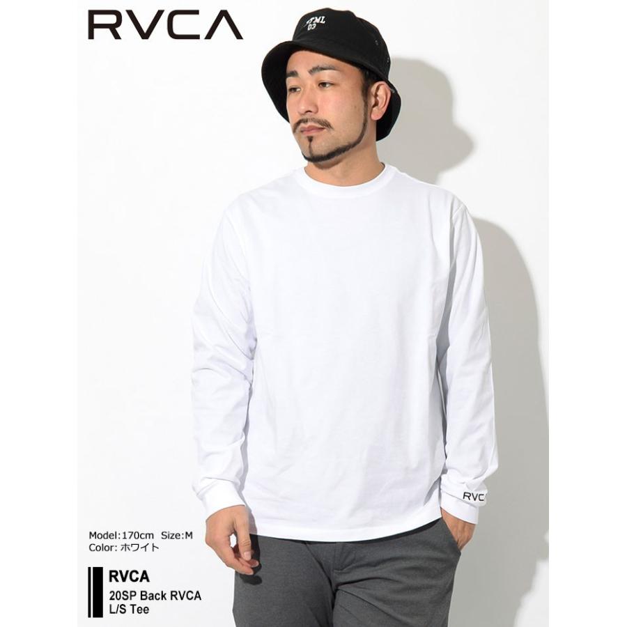 RVCA（ルーカ） Tシャツ 長袖 メンズ 20SP バック ( 20SP Back RVCA L