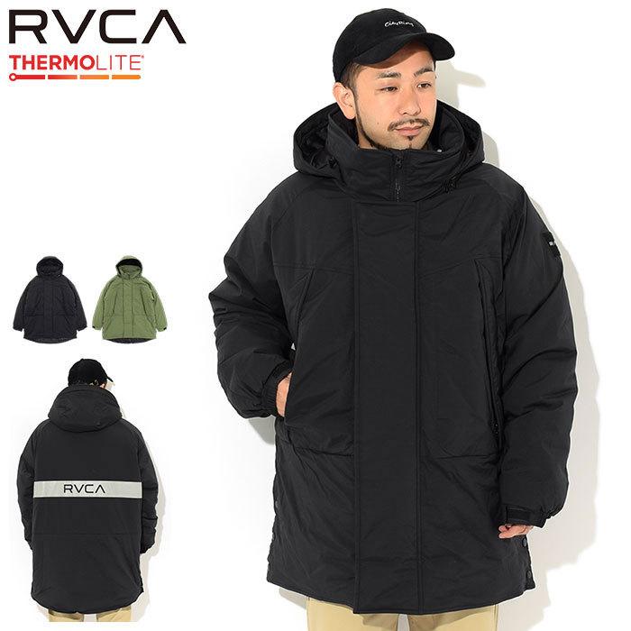 ルーカ ジャケット RVCA メンズ リフレクター プリント パファー モッズ コート ( Reflector Print Mods Coat