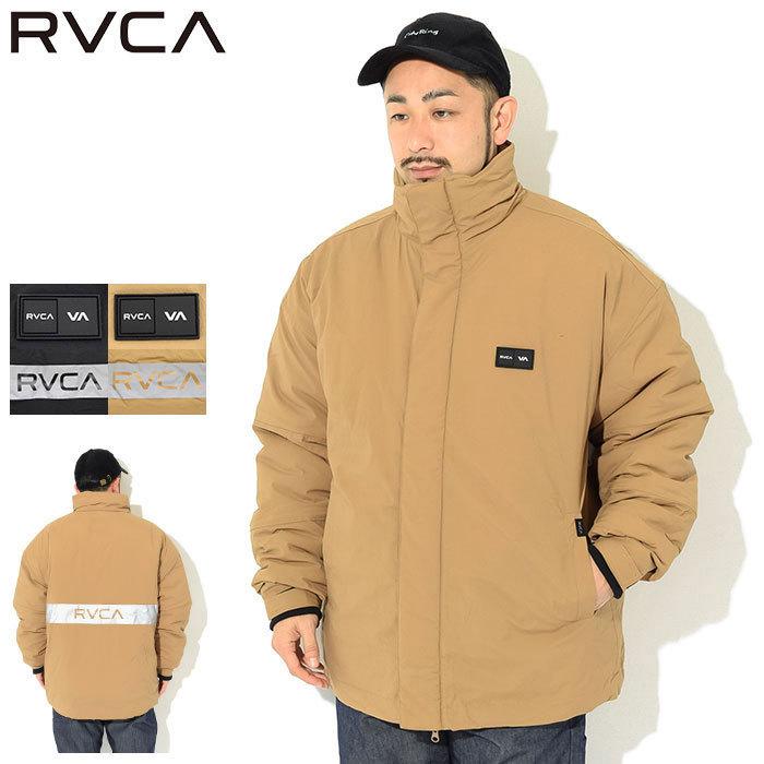 ジャケット・アウター RVCA REFLECT PUFFER JACKE OUTLET】RVCA メンズ PUFFER JACKET ジャケット BLK 【2024年冬