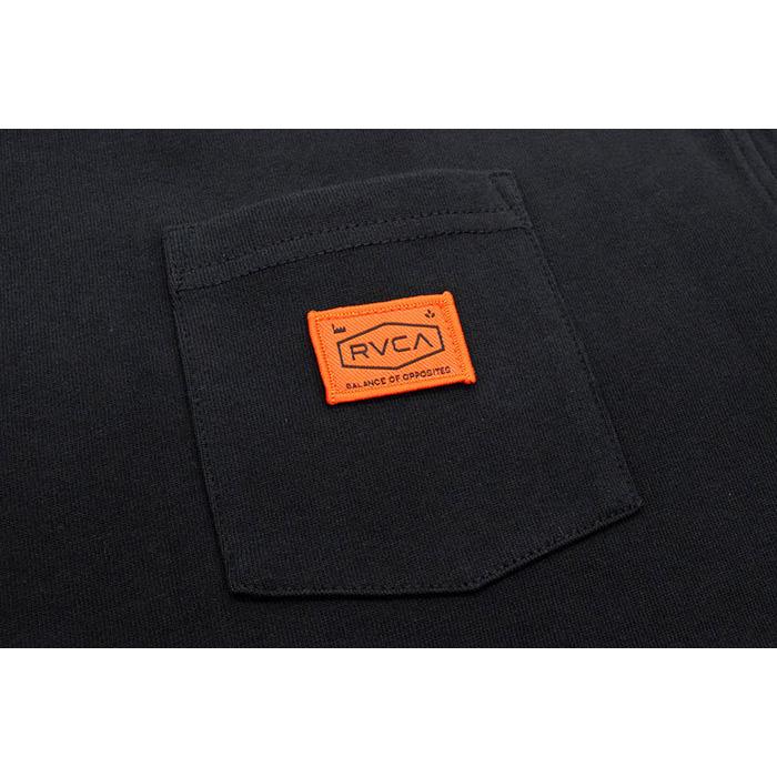 ルーカ Tシャツ 半袖 RVCA メンズ チェーンメール ポケット ( RVCA Chainmail Pocket S/S Tee ビッグシルエット オーバーサイズ BB041-209 )｜icefield｜07