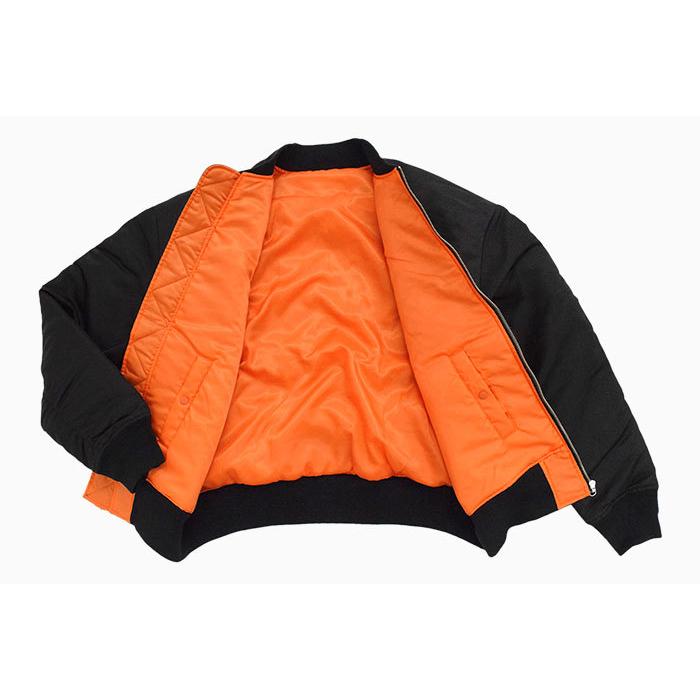 RVCA MA-1ジャケット ブラック/オレンジ 楽天市場】ルーカ RVCA ジャケット メンズ 21FW ホス エムエーワン