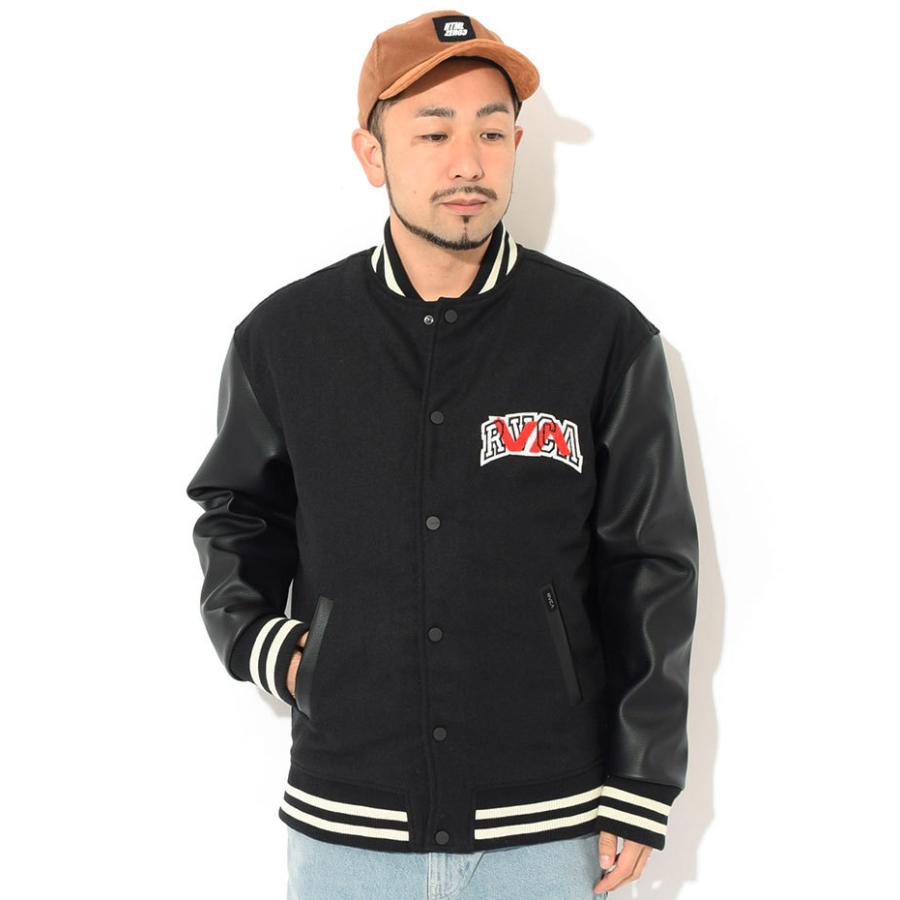 RVCA ルーカ ジャケット メンズ バーシティー レターマン