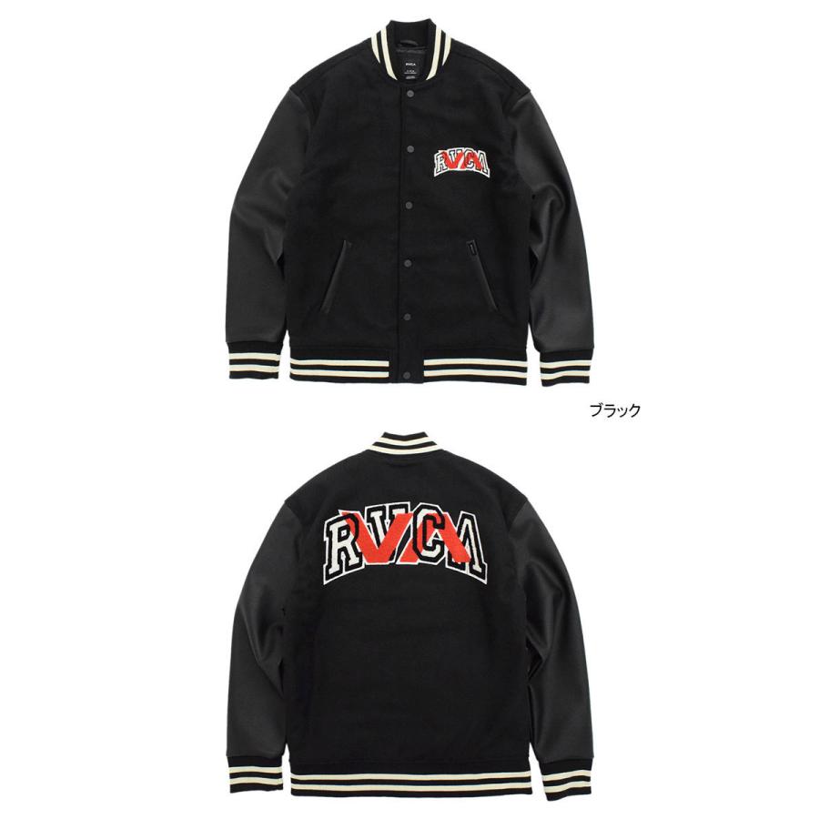 RVCA ルーカ VARSITY LETTERMAN JKT RVCA ルーカ ジャケット メンズ バーシティー レターマン