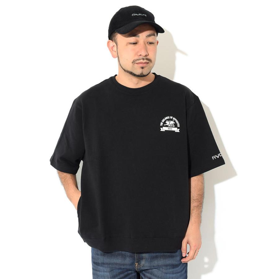 RVCA（ルーカ） トレーナー 半袖 メンズ チャンプ クルー スウェット 