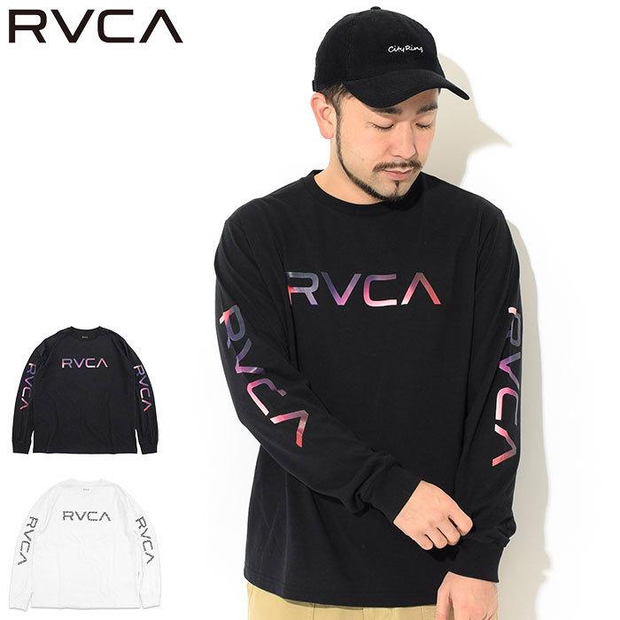 RVCA ロンT 黒 S RVCA tシャツ RVCA/ルーカ ロンTee/長袖Tシャツ バックプリント