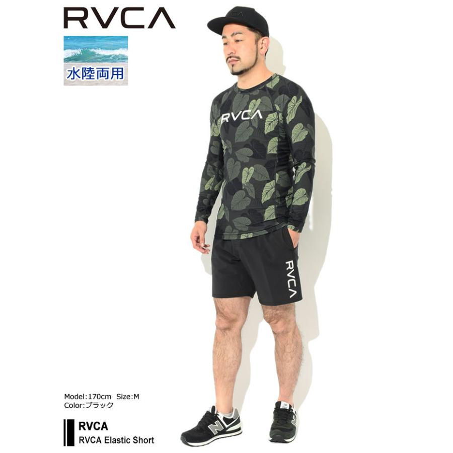 RVCA（ルーカ） ハーフパンツ メンズ エラスティック ショーツ ( RVCA