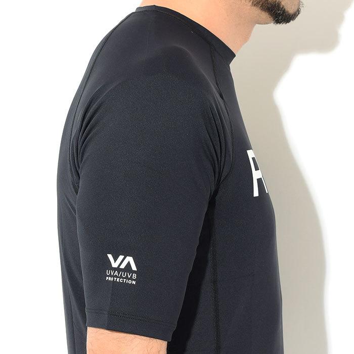 ルーカ　ラッシュガード　Sサイズ RVCA ルーカ カットソー 半袖 メンズ ラッシュガード ( S/S