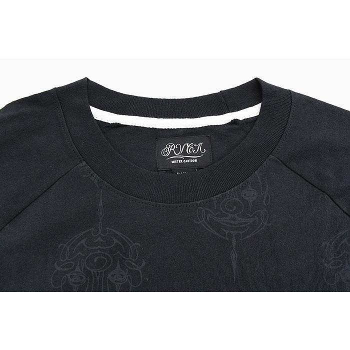 RVCA ルーカ ラグラン 七分袖 メンズ ミスター カートゥーン RVCA ルーカ ラグラン 七分袖 メンズ ミスター カートゥーン