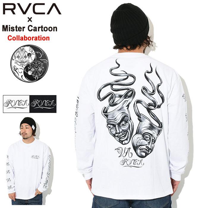 RVCA ルーカ ロンT Tシャツ 長袖 メンズ ミスター カートゥーン RVCA ルーカ ロンT Tシャツ 長袖 メンズ ミスター カートゥーン