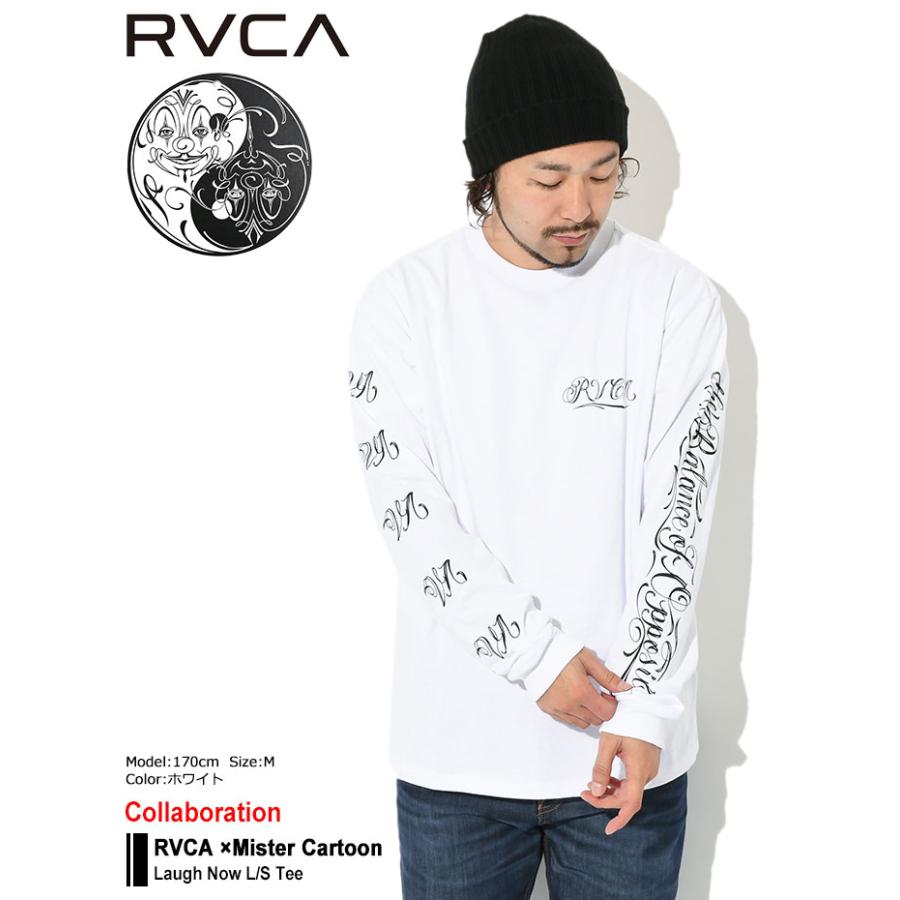 RVCA ルーカ ロンT Tシャツ 長袖 メンズ ミスター カートゥーン RVCA ルーカ ロンT Tシャツ 長袖 メンズ ミスター カートゥーン