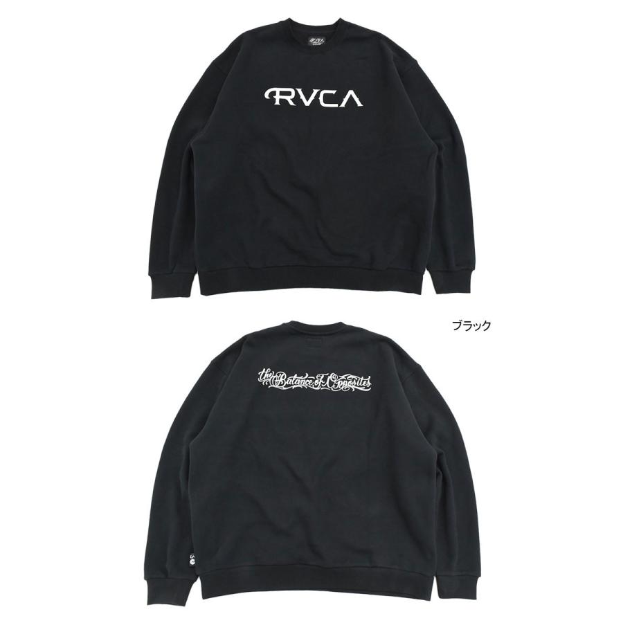 RVCA ルーカ トレーナー メンズ ミスター カートゥーン ロゴ フリース 