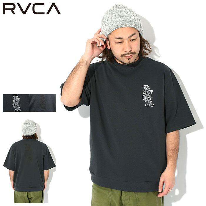 RVCA（ルーカ） トレーナー 半袖 メンズ ST CR クルー スウェット (ST