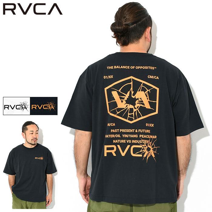 RVCA（ルーカ） Tシャツ 半袖 メンズ T ON HI VIS ブランク ( T ON HI