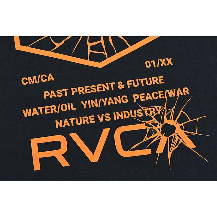 RVCA（ルーカ） Tシャツ 半袖 メンズ T ON HI VIS ブランク ( T ON HI