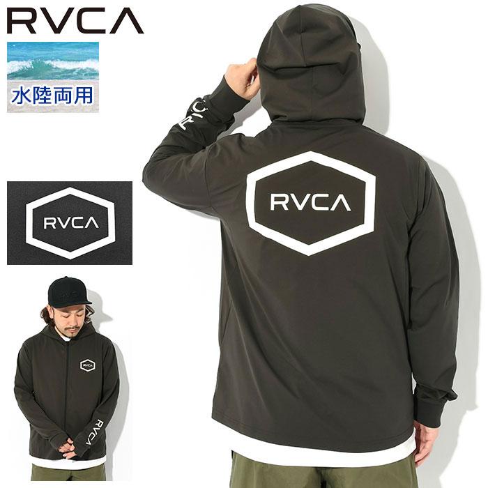 【新品未使用】ルーカ　メンズジップアップパーカー RVCA（ルーカ） パーカー ジップアップ メンズ ベント サーフ フル