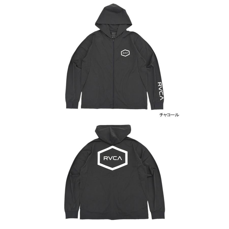 RVCA（ルーカ） パーカー ジップアップ メンズ ベント サーフ フル