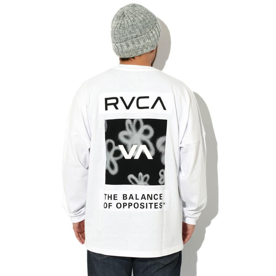 ルーカ ロンT Tシャツ 長袖 RVCA メンズ ハイ スピード フローラル ( Hi Speed Floral L/S Tee ビッグシルエット オーバーサイズ BD042-065 )｜icefield｜05