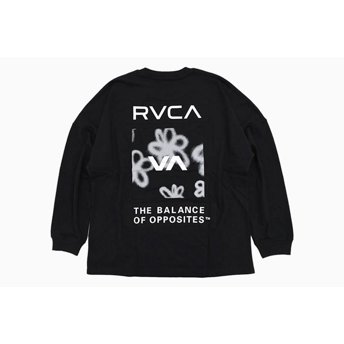 ルーカ ロンT Tシャツ 長袖 RVCA メンズ ハイ スピード フローラル ( Hi Speed Floral L/S Tee ビッグシルエット オーバーサイズ BD042-065 )｜icefield｜11