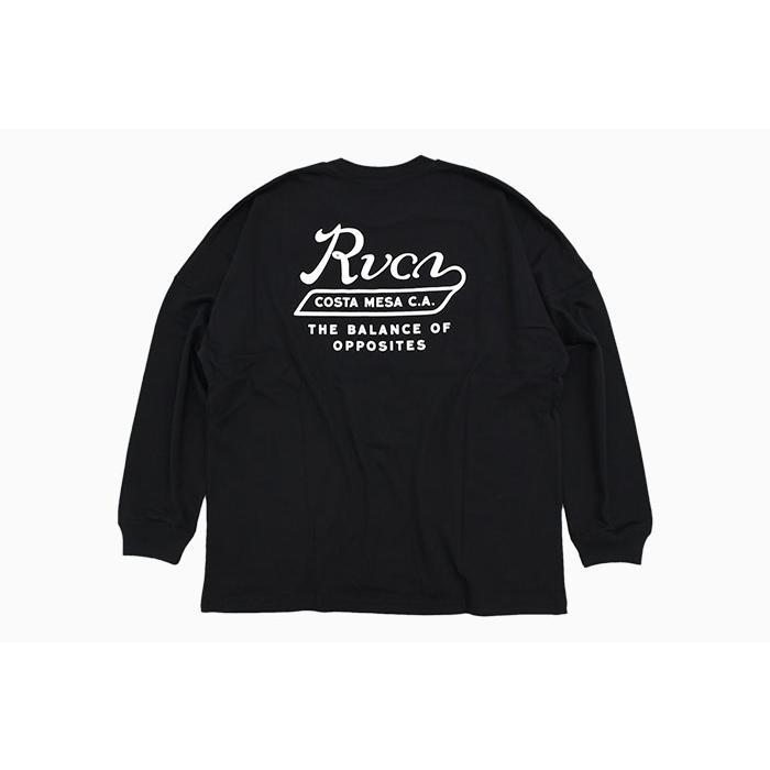 ルーカ ロンT Tシャツ 長袖 RVCA メンズ バリー スクリプト ( Valley Script L/S Tee ビッグシルエット オーバーサイズ カットソー BD042-067 )｜icefield｜10