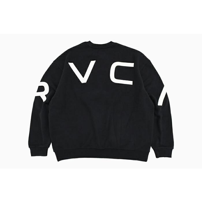 ルーカ トレーナー RVCA メンズ フェイク ルーカ クルー スウェット ( Fake RVCA Crew Sweat ビッグシルエット オーバーサイズ BD042-150 )｜icefield｜11