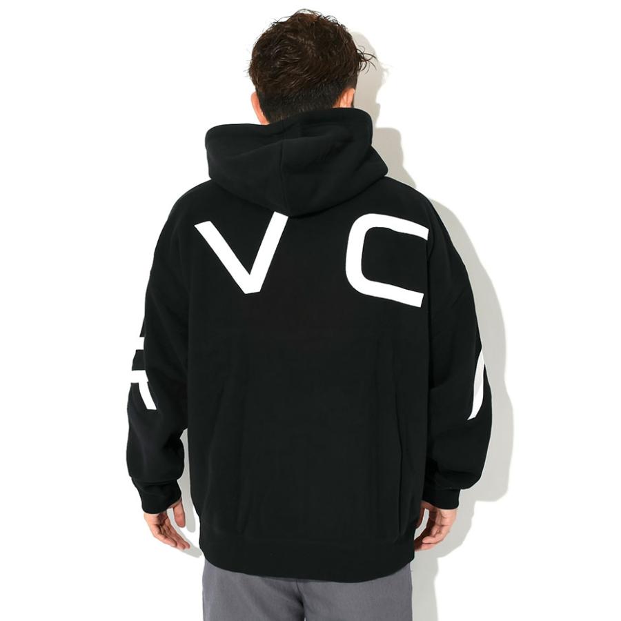 【新品未使用】ルーカ　メンズジップアップパーカー RVCA ルーカ パーカー ジップアップ メンズ フェイク ルーカ