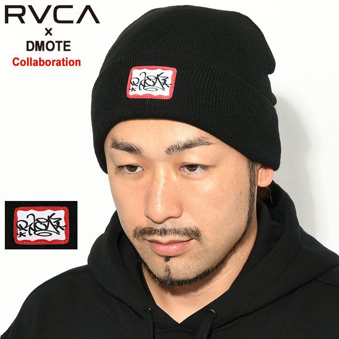 RVCA（ルーカ） ニット帽 ディモート ビーニー コラボ ( RVCA×DMOTE