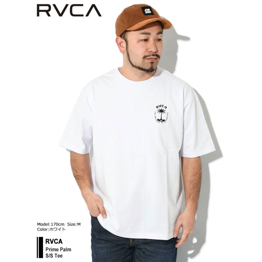 ルーカ Tシャツ 半袖 RVCA メンズ プライム パーム ( Prime Palm S/S Tee ビッグシルエット オーバーサイズ カットソー BE041-231 )[M便 1/1]｜icefield｜04