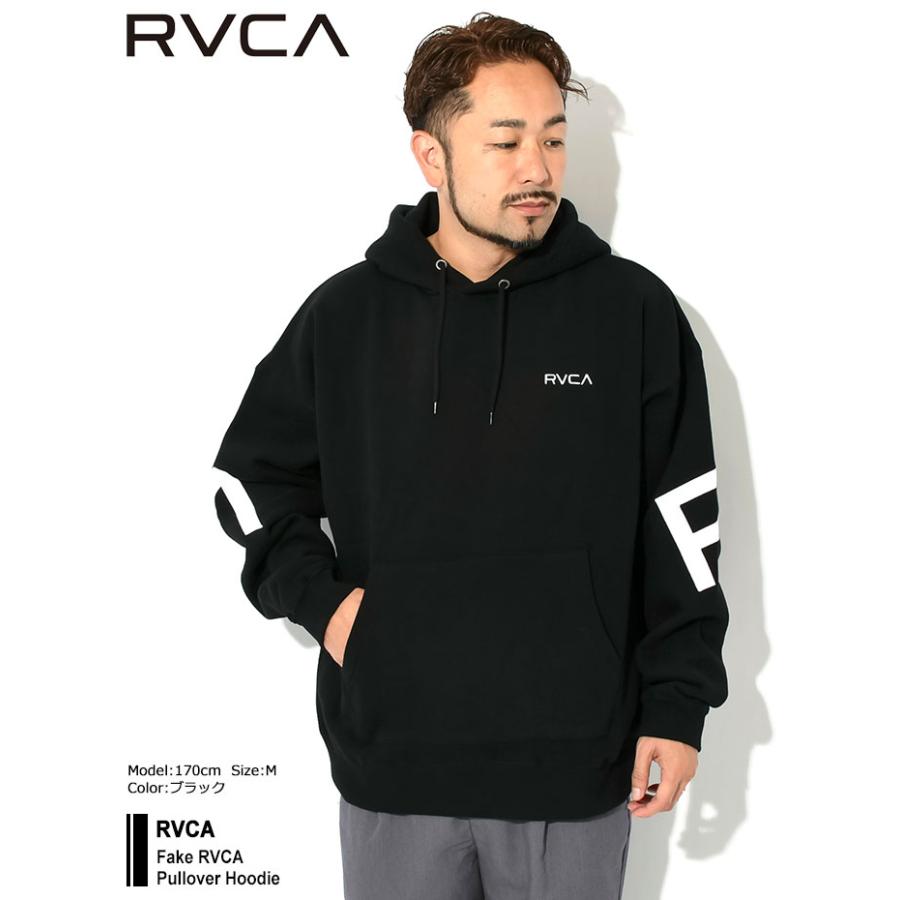 RVCA ルーカ パーカー プルオーバー メンズ フェイク ( Fake