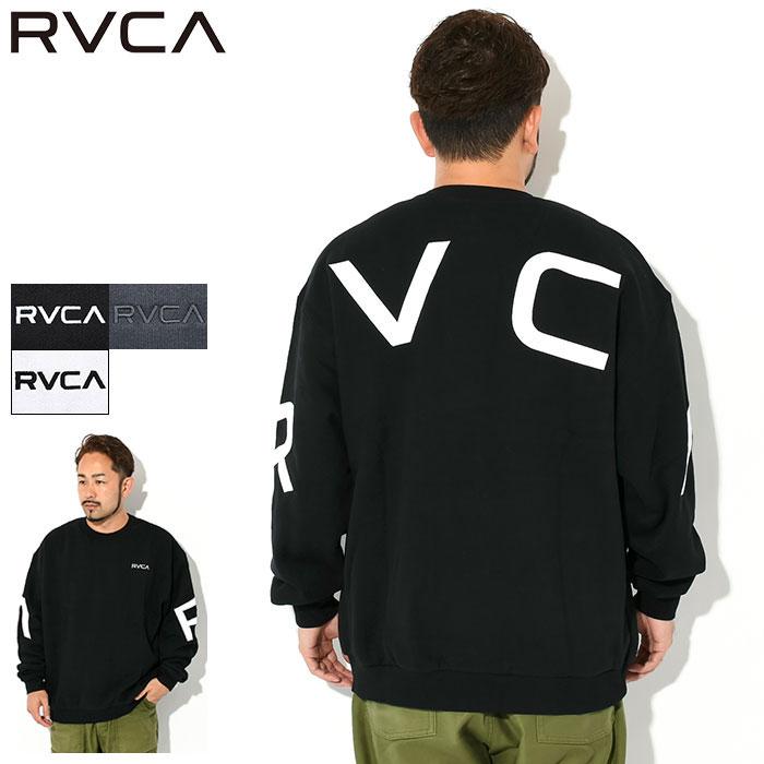 RVCA（ルーカ） トレーナー メンズ フェイク クルー スウェット ( Fake