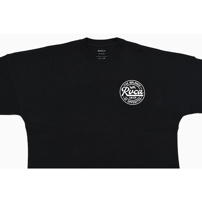 RVCA ルーカ ロンT Tシャツ 長袖 メンズ スクリプト シールド RVCA ルーカ ロンT Tシャツ 長袖 メンズ スクリプト シールド