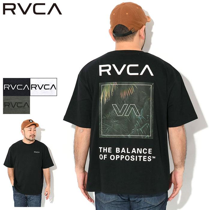 RVCA ビッグシルエットTシャツ 2色セット M RVCA（ルーカ） Tシャツ 半袖 メンズ パーム ボックス ( Palm Box S/S