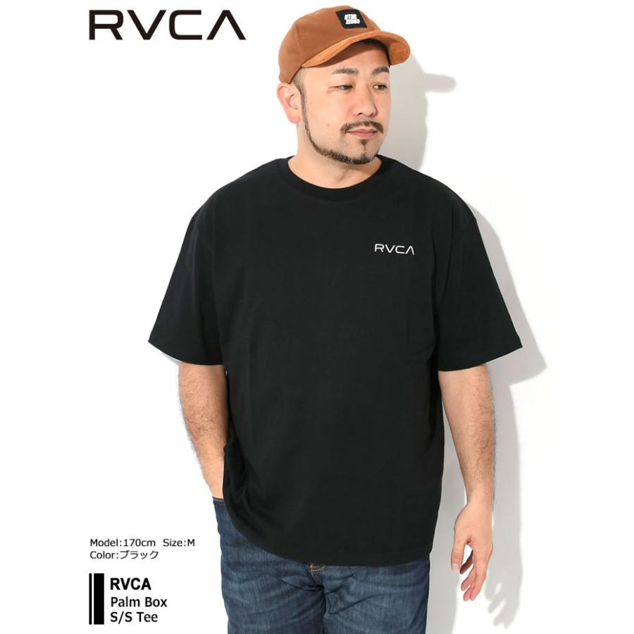 RVCA（ルーカ） Tシャツ 半袖 メンズ パーム ボックス ( Palm Box S/S