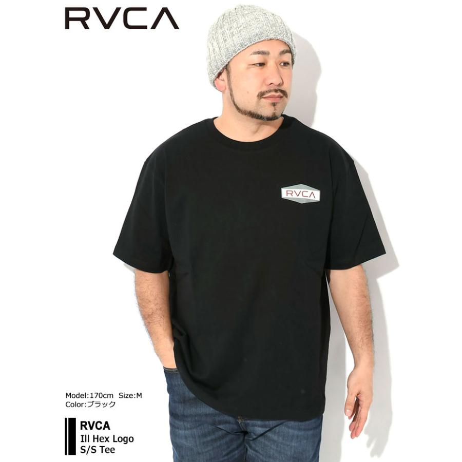 RVCA（ルーカ） Tシャツ 半袖 メンズ イル ヘックス ロゴ ( Ill Hex