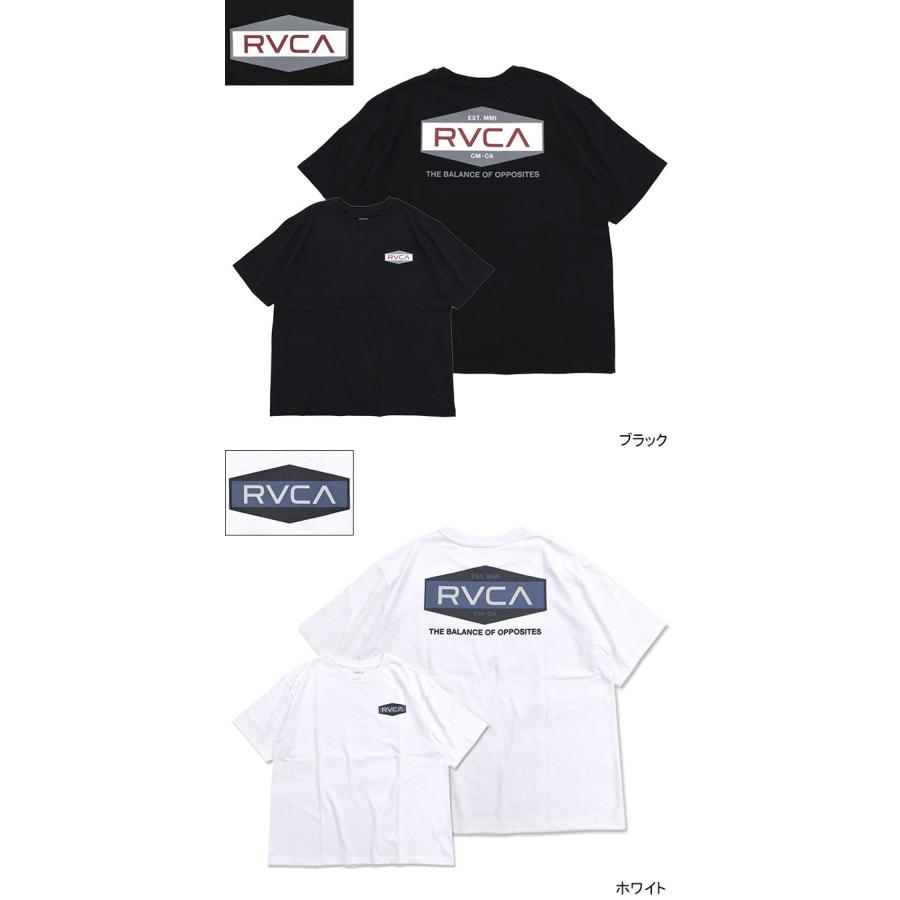 RVCA（ルーカ） Tシャツ 半袖 メンズ イル ヘックス ロゴ ( Ill Hex