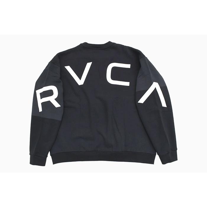 RVCA（ルーカ） トレーナー メンズ フェード バック サイド アーチ
