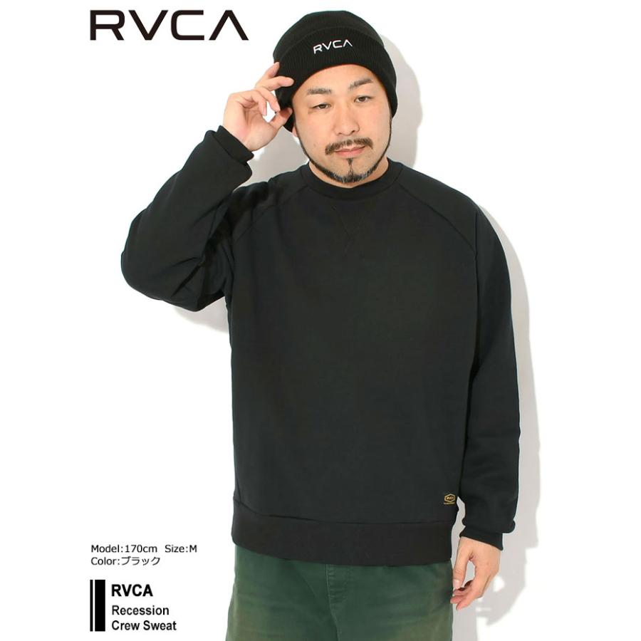 RVCA（ルーカ） トレーナー メンズ リセッション クルー スウェット 