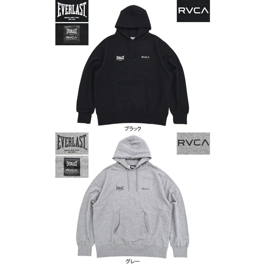 RVCA（ルーカ） パーカー プルオーバー メンズ エバーラスト コラボ
