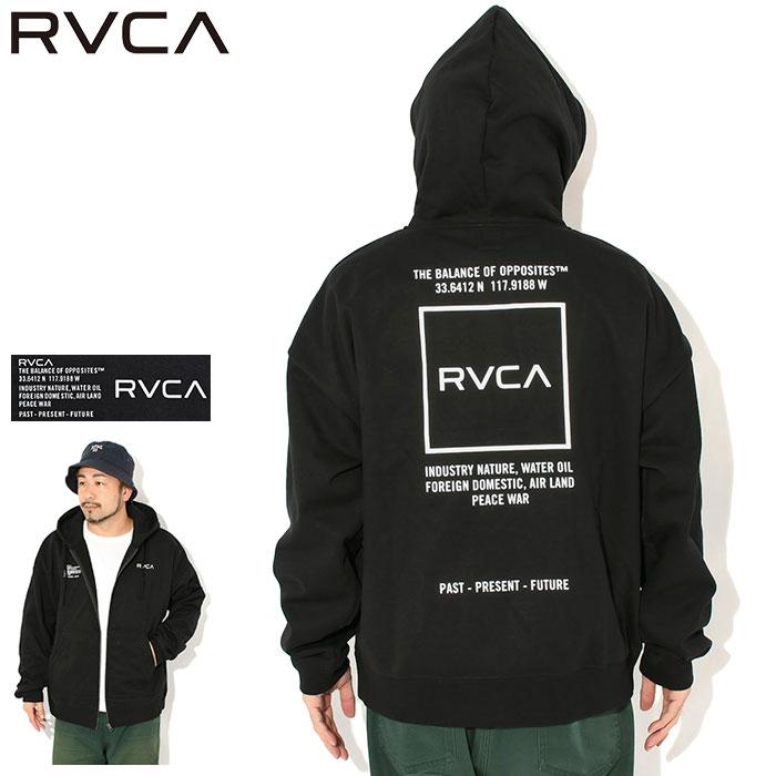 【新品未使用】ルーカ　メンズジップアップパーカー RVCA（ルーカ） パーカー ジップアップ メンズ ニュー ボックス WRWB